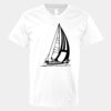 V-Neck Heavy Cotton 100% T-Shirt Thumbnail