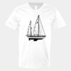 V-Neck Heavy Cotton 100% T-Shirt Thumbnail