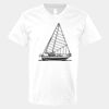 V-Neck Heavy Cotton 100% T-Shirt Thumbnail