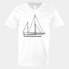 V-Neck Heavy Cotton 100% T-Shirt Thumbnail