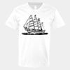 V-Neck Heavy Cotton 100% T-Shirt Thumbnail