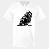 V-Neck Heavy Cotton 100% T-Shirt Thumbnail