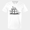 V-Neck Heavy Cotton 100% T-Shirt Thumbnail