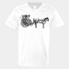 V-Neck Heavy Cotton 100% T-Shirt Thumbnail