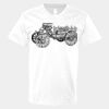 V-Neck Heavy Cotton 100% T-Shirt Thumbnail