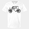 V-Neck Heavy Cotton 100% T-Shirt Thumbnail