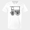 V-Neck Heavy Cotton 100% T-Shirt Thumbnail