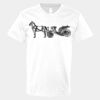 V-Neck Heavy Cotton 100% T-Shirt Thumbnail
