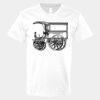 V-Neck Heavy Cotton 100% T-Shirt Thumbnail