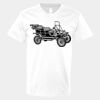 V-Neck Heavy Cotton 100% T-Shirt Thumbnail