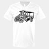 V-Neck Heavy Cotton 100% T-Shirt Thumbnail