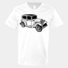 V-Neck Heavy Cotton 100% T-Shirt Thumbnail