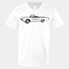 V-Neck Heavy Cotton 100% T-Shirt Thumbnail