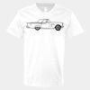 V-Neck Heavy Cotton 100% T-Shirt Thumbnail