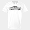 V-Neck Heavy Cotton 100% T-Shirt Thumbnail