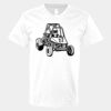 V-Neck Heavy Cotton 100% T-Shirt Thumbnail