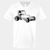 V-Neck Heavy Cotton 100% T-Shirt Thumbnail
