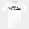 V-Neck Heavy Cotton 100% T-Shirt Thumbnail