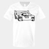 V-Neck Heavy Cotton 100% T-Shirt Thumbnail