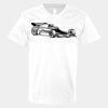 V-Neck Heavy Cotton 100% T-Shirt Thumbnail