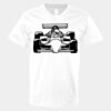 V-Neck Heavy Cotton 100% T-Shirt Thumbnail