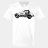 V-Neck Heavy Cotton 100% T-Shirt Thumbnail