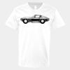 V-Neck Heavy Cotton 100% T-Shirt Thumbnail