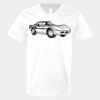 V-Neck Heavy Cotton 100% T-Shirt Thumbnail