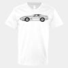 V-Neck Heavy Cotton 100% T-Shirt Thumbnail