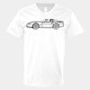 V-Neck Heavy Cotton 100% T-Shirt Thumbnail