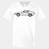 V-Neck Heavy Cotton 100% T-Shirt Thumbnail