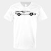 V-Neck Heavy Cotton 100% T-Shirt Thumbnail