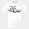 V-Neck Heavy Cotton 100% T-Shirt Thumbnail