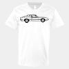 V-Neck Heavy Cotton 100% T-Shirt Thumbnail
