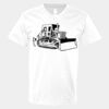 V-Neck Heavy Cotton 100% T-Shirt Thumbnail