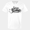 V-Neck Heavy Cotton 100% T-Shirt Thumbnail