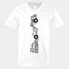 V-Neck Heavy Cotton 100% T-Shirt Thumbnail