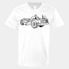 V-Neck Heavy Cotton 100% T-Shirt Thumbnail