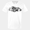 V-Neck Heavy Cotton 100% T-Shirt Thumbnail