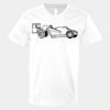 V-Neck Heavy Cotton 100% T-Shirt Thumbnail