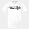 V-Neck Heavy Cotton 100% T-Shirt Thumbnail