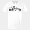 V-Neck Heavy Cotton 100% T-Shirt Thumbnail