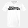 V-Neck Heavy Cotton 100% T-Shirt Thumbnail