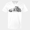 V-Neck Heavy Cotton 100% T-Shirt Thumbnail