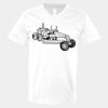 V-Neck Heavy Cotton 100% T-Shirt Thumbnail