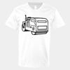 V-Neck Heavy Cotton 100% T-Shirt Thumbnail