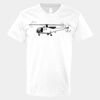 V-Neck Heavy Cotton 100% T-Shirt Thumbnail