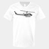 V-Neck Heavy Cotton 100% T-Shirt Thumbnail