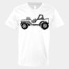 V-Neck Heavy Cotton 100% T-Shirt Thumbnail
