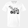 V-Neck Heavy Cotton 100% T-Shirt Thumbnail